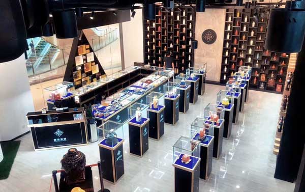 鴻鈦展柜珠寶店展柜定做廠家 鴻鈦展柜珠寶店展柜定做廠家